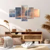 Bild auf Leinwand - Leinwandbild - Winter Schnee Fluss - Produktbild-Vorschau 7