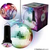 PartyFunLights Rotierende Spiegelkugel Party Set mit Produktbild-Vorschau 1