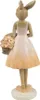 Clayre & Eef Dekorationsfigur Kaninchen 21 cm Beige Produktbild-Vorschau 3