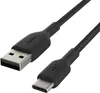 Belkin USB-C/USB-A Kabel      3m ummantelt, schwarz  Produktbild-Vorschau 7