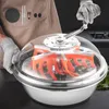 VEVOR Harvester Bowl, manuale da 42 cm, taglia germogli con Anteprima dell’immagine prodotto 2