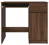 vidaXL Scrivania look rovere marrone 86x49x76 cm materiale Anteprima dell’immagine prodotto 6