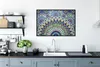 MuchoWow® Gerahmtes Poster Eine marokkanische Mosaikwand Produktbild-Vorschau 3