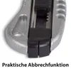 hanSe Cuttermesser Aluminium Druckguss Teppichmesser mit Produktbild-Vorschau 10