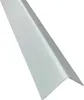 A close-up, angled view of a silver metal corner profile. Produktbild-Vorschau