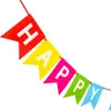 Oblique Unique Happy Birthday Girlande Wimpel Banner 2,2m Produktbild-Vorschau 4