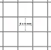 A close-up view of a metal mesh grid with a measurement indicator. Produktbild-Vorschau