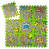 Tappeto puzzle Relaxdays "Strada", tappeto da gioco in 9 Anteprima dell’immagine prodotto 1