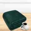 Kuscheldecke 160x200 Cm Grün – Große Warme Mikrofaser Produktbild-Vorschau 8