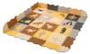 Pädagogische Schaumstoff-Puzzlematte braun 143 x 143 cm 36 Produktbild-Vorschau 10