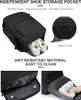 Rucksack, 34L Reiserucksack mit USB Anschluss, Produktbild-Vorschau 4