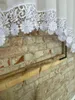 Vorhang fertig 700x120, weißer Voile, Guipure Blume 15cm Produktbild-Vorschau 6