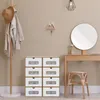 XINZI 20x boîtes à chaussures marron-blanc - empilables, Voir les images du produit 8