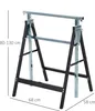 HOMCOM 2 x Gerüstbock Unterstellbock Stützbock Produktbild-Vorschau 3