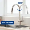 Küchenarmatur Ausziehbar Edelstahl Gebürstet, Wasserhahn Produktbild-Vorschau 6