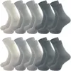 10 Paar Damen & Herren  Socken aus 100% Baumwolle | Produktbild-Vorschau 1