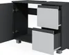 Waschbeckenunterschrank Vicco J-Shape Anthrazit/Weiß 80 x Produktbild-Vorschau 6