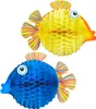 2 Wabenball Fische Set 33cm Produktbild-Vorschau 3