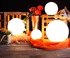 Lampes boules set de 4 15/20/25/30cm blanc E27 incl. câble Voir les images du produit 2