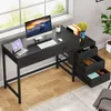 Bureau, bureau d'ordinateur avec 5 tiroirs, table de Voir les images du produit 2