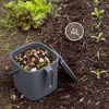 SONGMICS Geruchsdichter Komposteimer mit Abtropfkorb, 4 L Produktbild-Vorschau 2