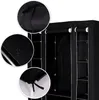 dibea Armoire à vêtements en tissu, armoire pliante stable Voir les images du produit 5