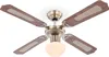 A ceiling fan with lights. Náhľad obrázku produktu