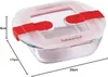 Plat Carré Pyrex Cook & Heat 20x17cm Verre Borosilicate, Voir les images du produit 3