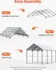 VEVOR Zeltgarage 3x4,5x3,15 m, Garagenzelt, Carport mit Produktbild-Vorschau 6