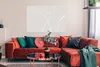 MuchoWow® Poster Linienkunst - Abstrakt - Pastell 120x80 cm Produktbild-Vorschau 2