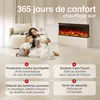KAMINIO Cheminée électrique LEA - Cheminée électrique 3 en Voir les images du produit 5