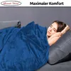 Fleece Kuscheldecke 150x200 cm Flauschiges Polyester Produktbild-Vorschau 3