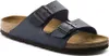 A single blue Birkenstock sandal is shown against a white background. Produktbild-Vorschau