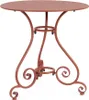 Tavolo da giardino rotondo 70cm con 3 gambe in stile shabby Anteprima dell’immagine prodotto 3