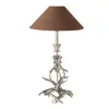 BOLTZE Lampe Geweih silber/braun H54cm Produktbild-Vorschau 3