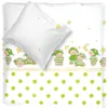 Alvi Baby Komplettset: Bettwäsche 80x80 + 35x40 | Nestchen Produktbild-Vorschau 2