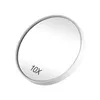 UNIQ Miroir cosmétique grossissant 10x et ventouse - Blanc Voir les images du produit 2