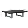 vidaXL Meble łazienkowe czarne 60×40×16,3 cm Podgląd zdjęcia produktu 8