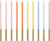 Geburtstagskerzen 14 cm | 10 Stck. - Bunt Produktbild-Vorschau 1