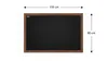 Lavagna nera da gesso in cornice di legno 100x80 cm Anteprima dell’immagine prodotto 19