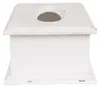 Pudełko na chusteczki Clayre & Eef 28x16x10 cm białe drewno Podgląd zdjęcia produktu 3