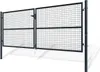 Doppelflügeliges Zauntor 3m OLGA H.130cm grau Produktbild-Vorschau 2