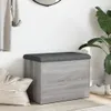 Panca con contenitore Grey Sonoma 62x42x45 cm Materiale a Anteprima dell’immagine prodotto 3