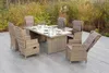 Merxx Gartenmöbelset "Riviera" 13tlg. mit Tisch 200 x 100 Produktbild-Vorschau 1