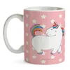 Mr. & Mrs. Panda Tasse Einhorn Stolzieren - Rot Pastell - Produktbild-Vorschau 3