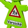 3D Warnschild "Vorsicht spielende Kinder" mit Produktbild-Vorschau 2