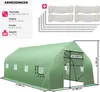 Fóliový skleník ve tvaru stanu s 8 okny 600x300x205cm - Náhled obrázku produktu 7