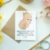 Mr. & Mrs. Panda babykarte Capybara Wein - Weiß - Geschenk, Produktbild-Vorschau 2