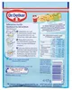 Produktbild hinten Dr Oetker Soße zum Kochen Dessert Sauce mit Vanille Geschmack 51g Produktbild-Vorschau