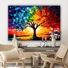 Leinwand Bilder 120x80 cm - Lebensbaum - Kunst - Natur - Produktbild-Vorschau 7
